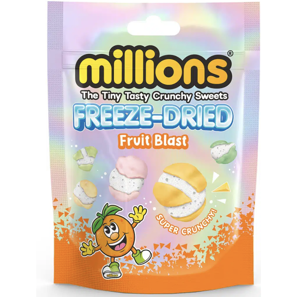 Millions, Fryset�rret slik FRUIT BLAST