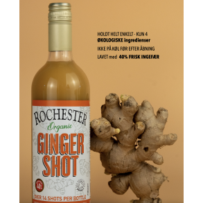 Rochester Organic Ginger Shot, 740 ml