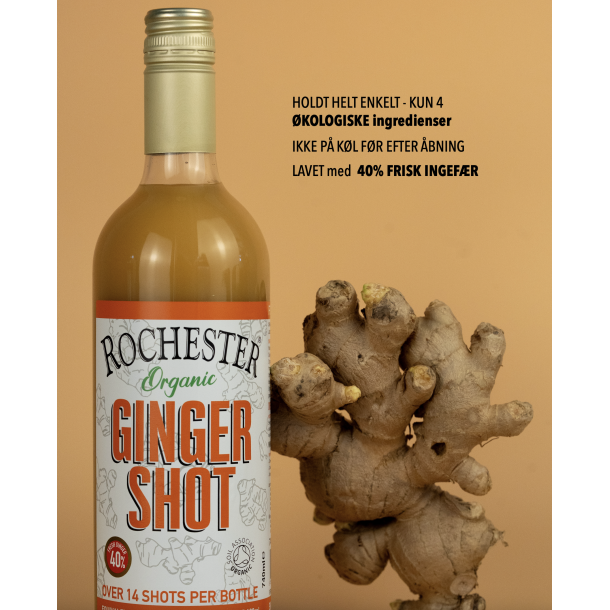 Rochester Organic Ginger Shot, 740 ml