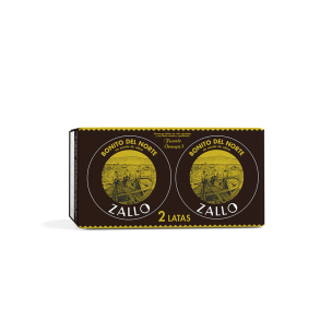 Zallo, Hvid tun - Olivenolie 2-pack