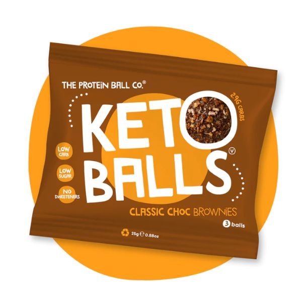 Protein Ball Co. Classic Choc Brownies Keto Balls