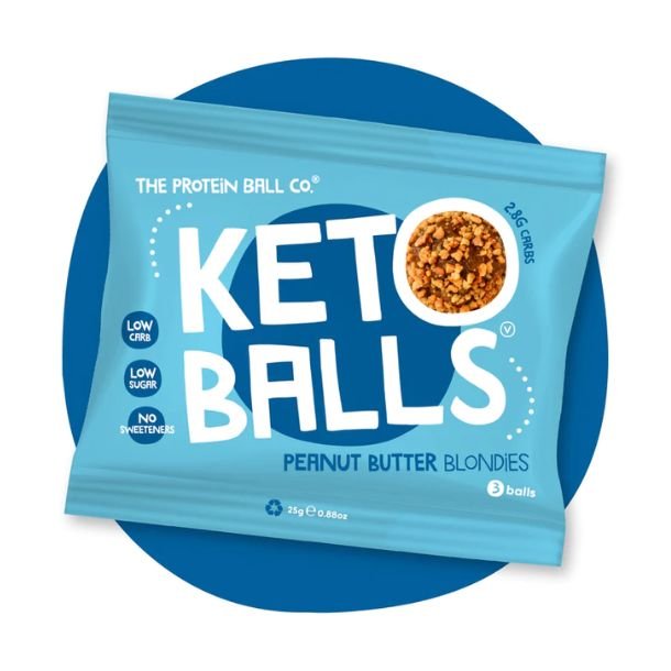 Protein Ball Co. Peanut Butter Blondies Keto Balls