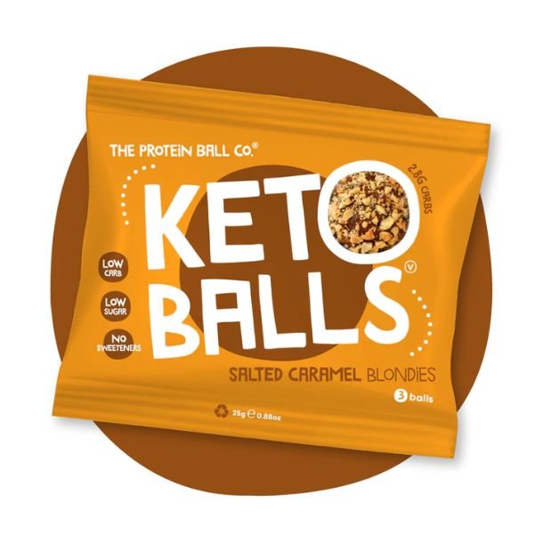 Protein Ball Co. Salted Caramel Blondies Keto Balls