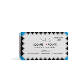 Zallo, Spicy Ansjoser - Jomfruolivenolie