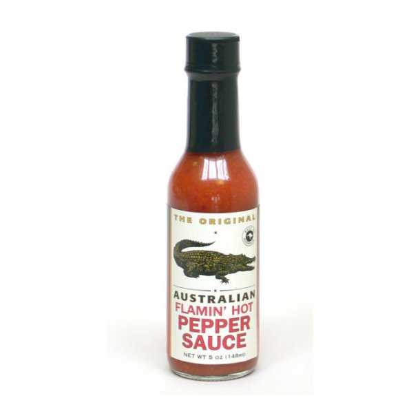 Australian Flamin Hot Pepper Sauce