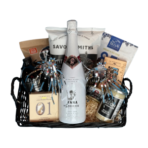 Gavekurv - Nytr 2025 med bobler og snacks