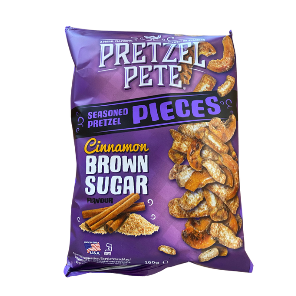 Pretzel Pete, Cinnamon & Brown Sugar