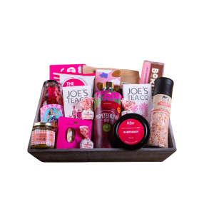 Gavekurv i Farvetema - Lyserd