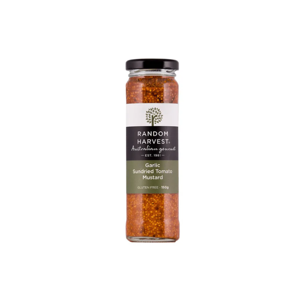 Random Harvest, Garlic Sundried Tomato Mustard