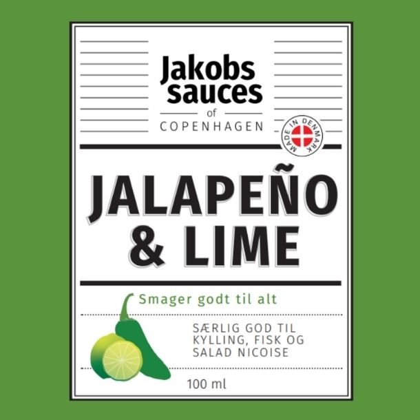 Jakob's Hot Sauces Jalapeno & Lime