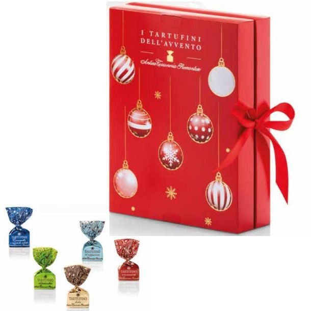 Chokoladejulekalender - Italienske chokolade trfler