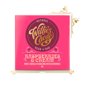 Willie's cacao Raspberries & cream