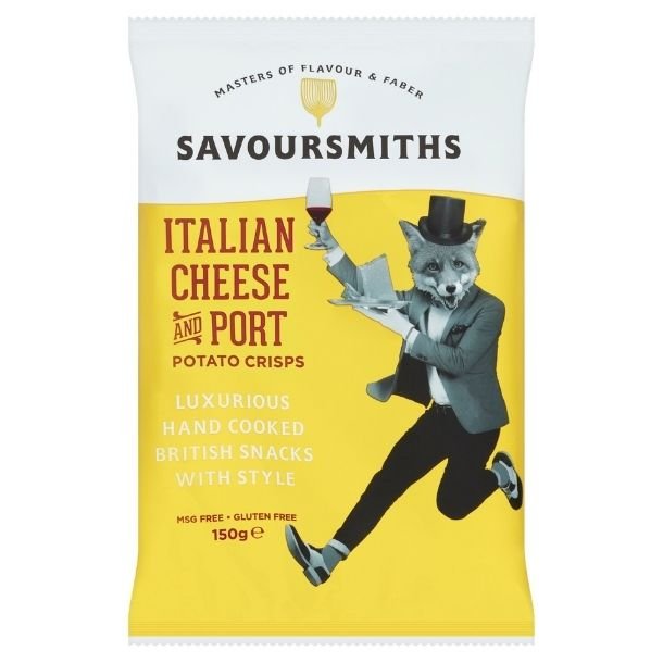 Savoursmiths Italiensk Ost & Portvin, 150g