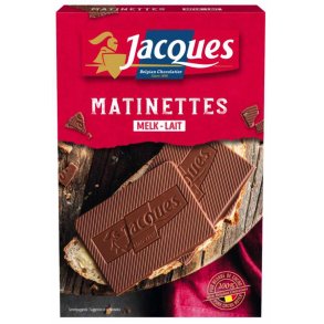 Jacques Matinettes Lait, Lys Plgschokolade