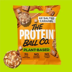 (P) The Protein Ball Co. Salted Caramel - Plantebaseret