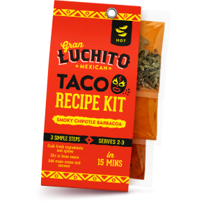 Gran Luchito Quick Fix Taco Kit � R�get Chipotle BBQ. St�rk