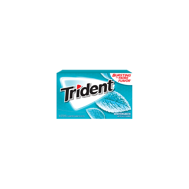 Trident Gum, Wintergreen 